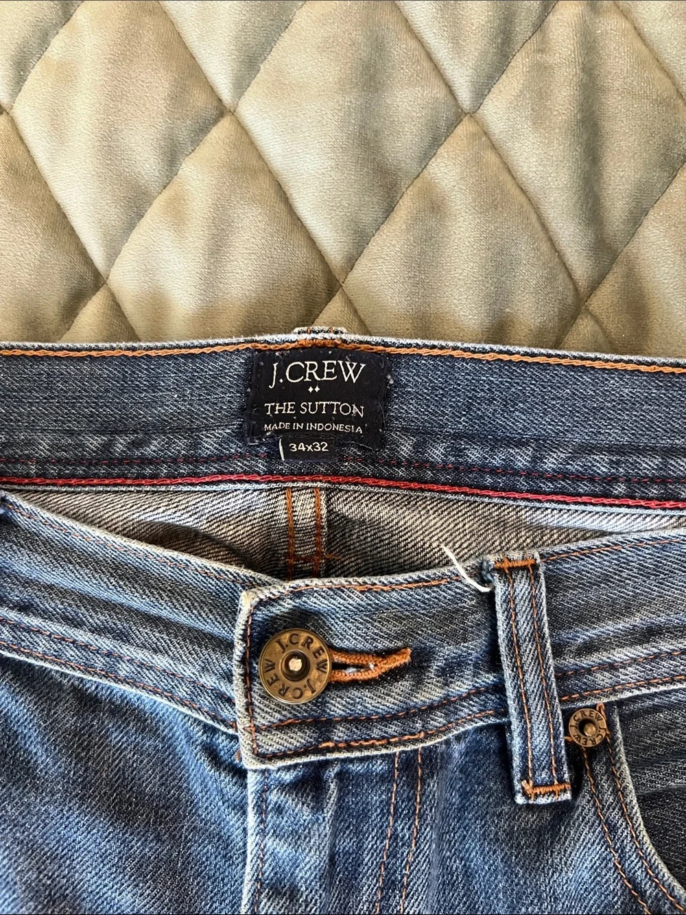 J. Crew Sutton Men's Blue Jeans